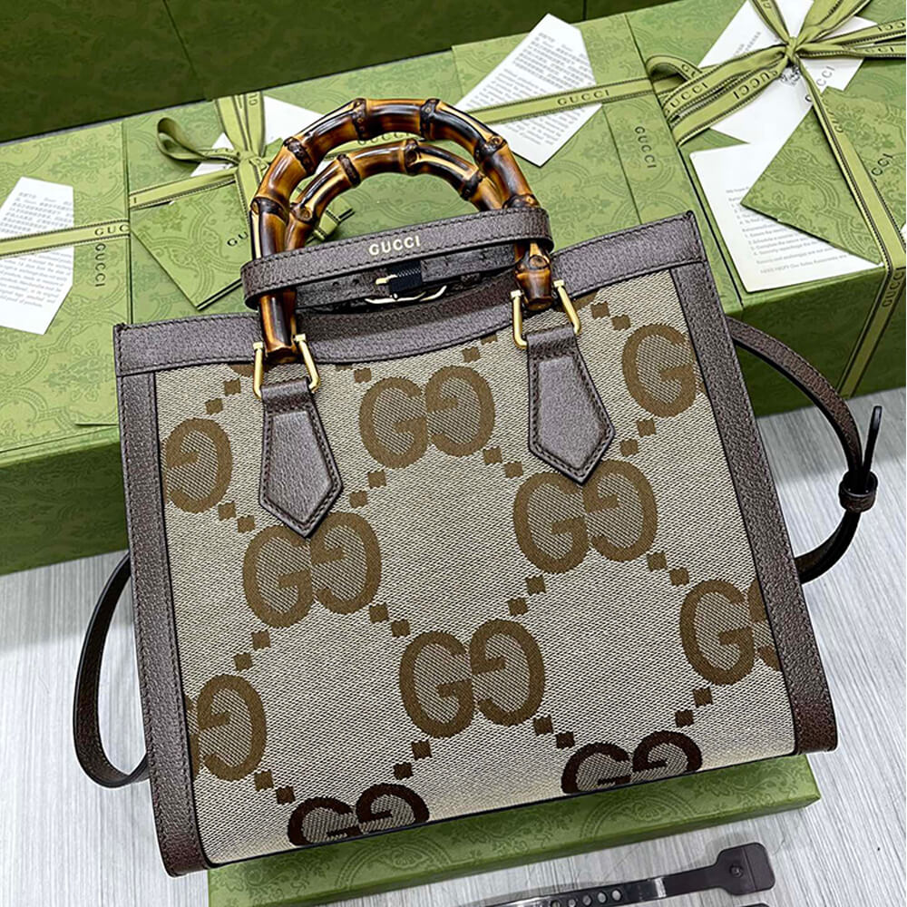 G*u*i diana jumbo gg small tote bag