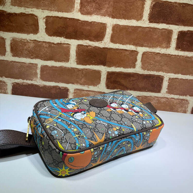 disney x G*u*i donald duck print belt bag