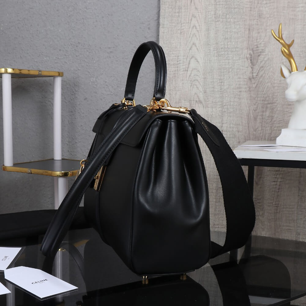 CELINE CLASSIQUE 16 BAG IN SATINATED CALFSKIN