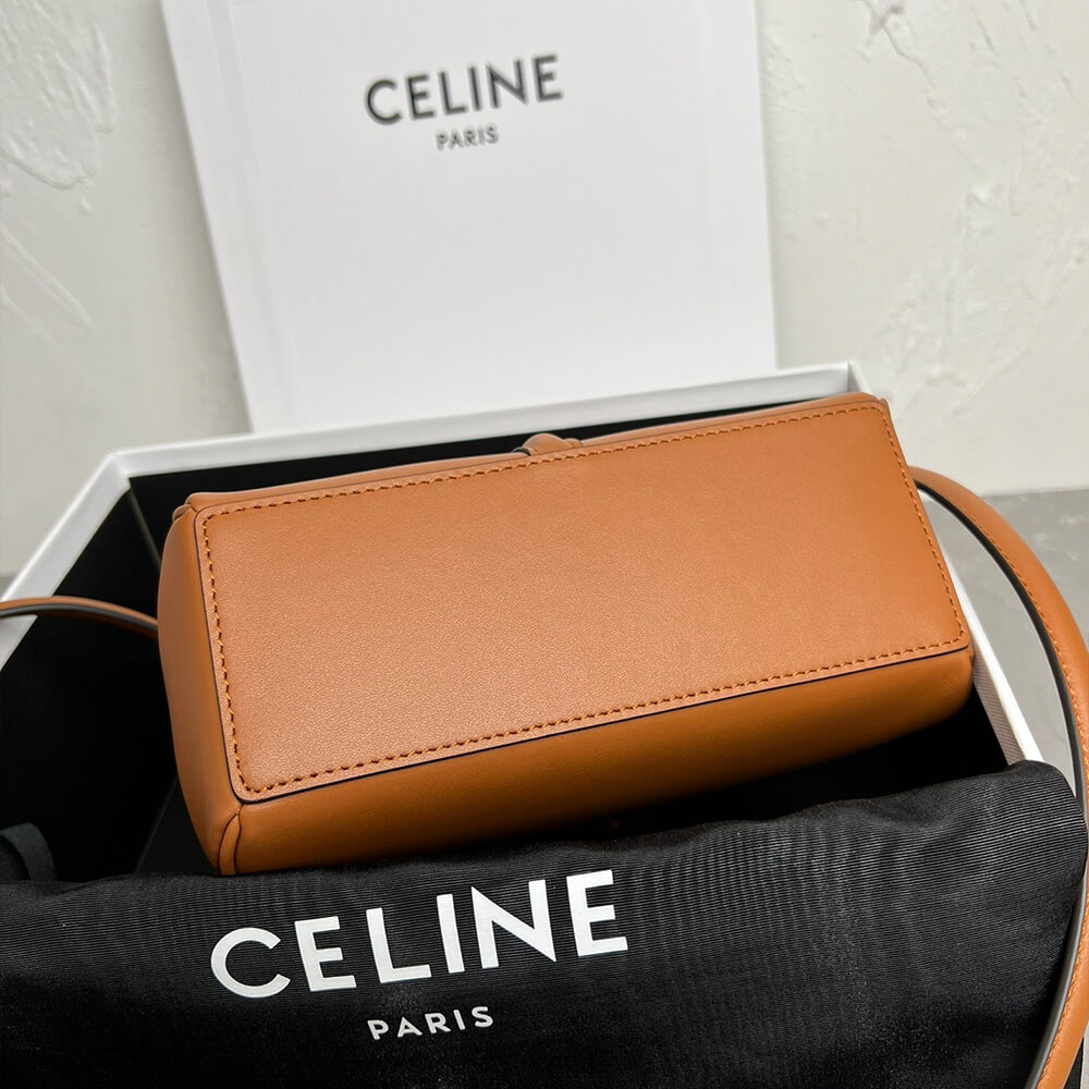 MINI FLAP BAG WITH TOP HANDLE