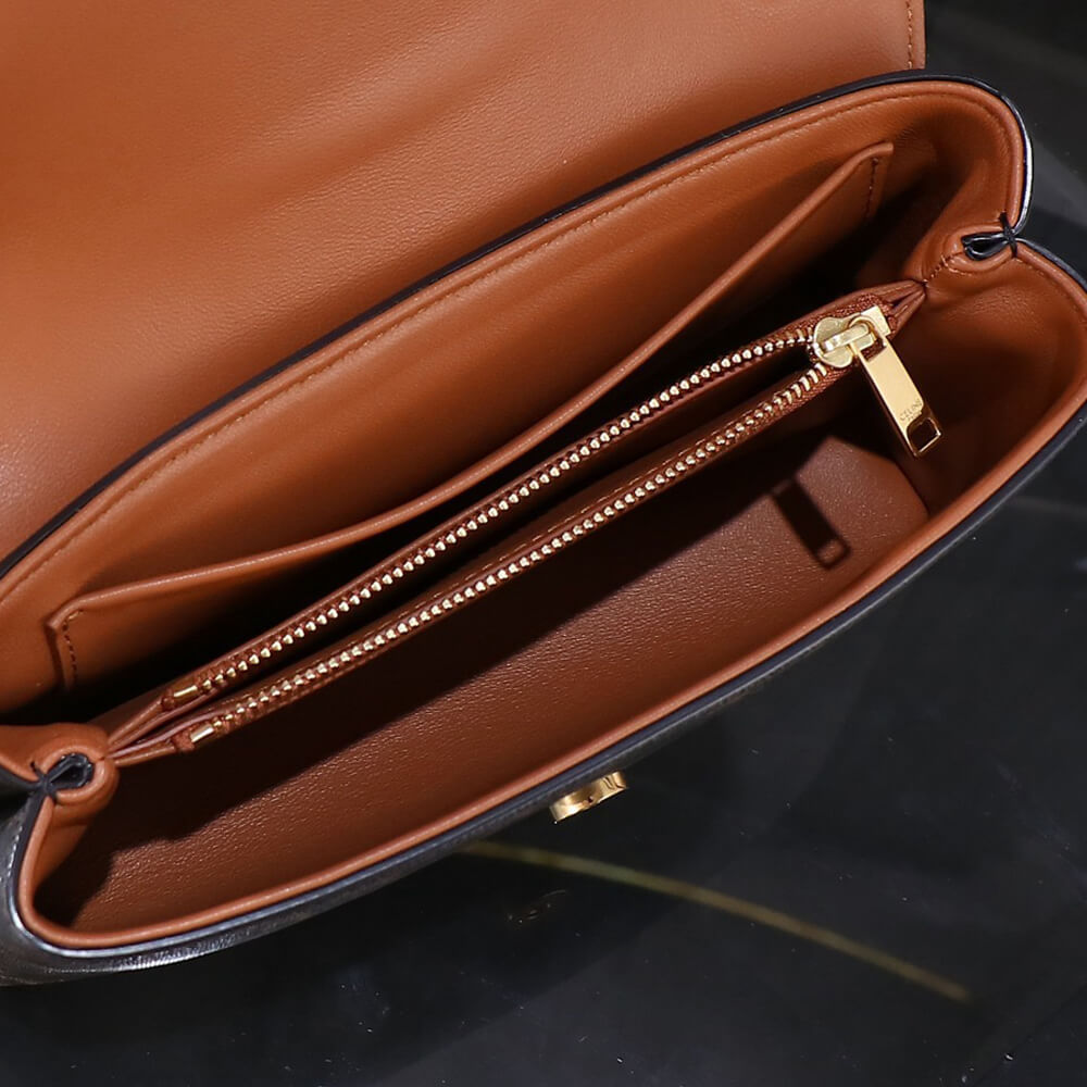 CELINE TEEN CELINE VICTOIRE BAG in Triomphe Canvas