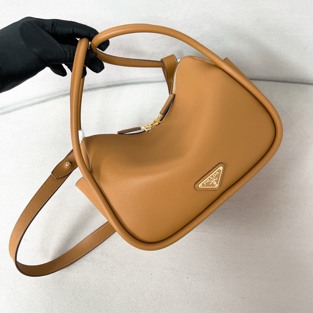 Prada Darling leather handbag(HIGH-END GRADE)