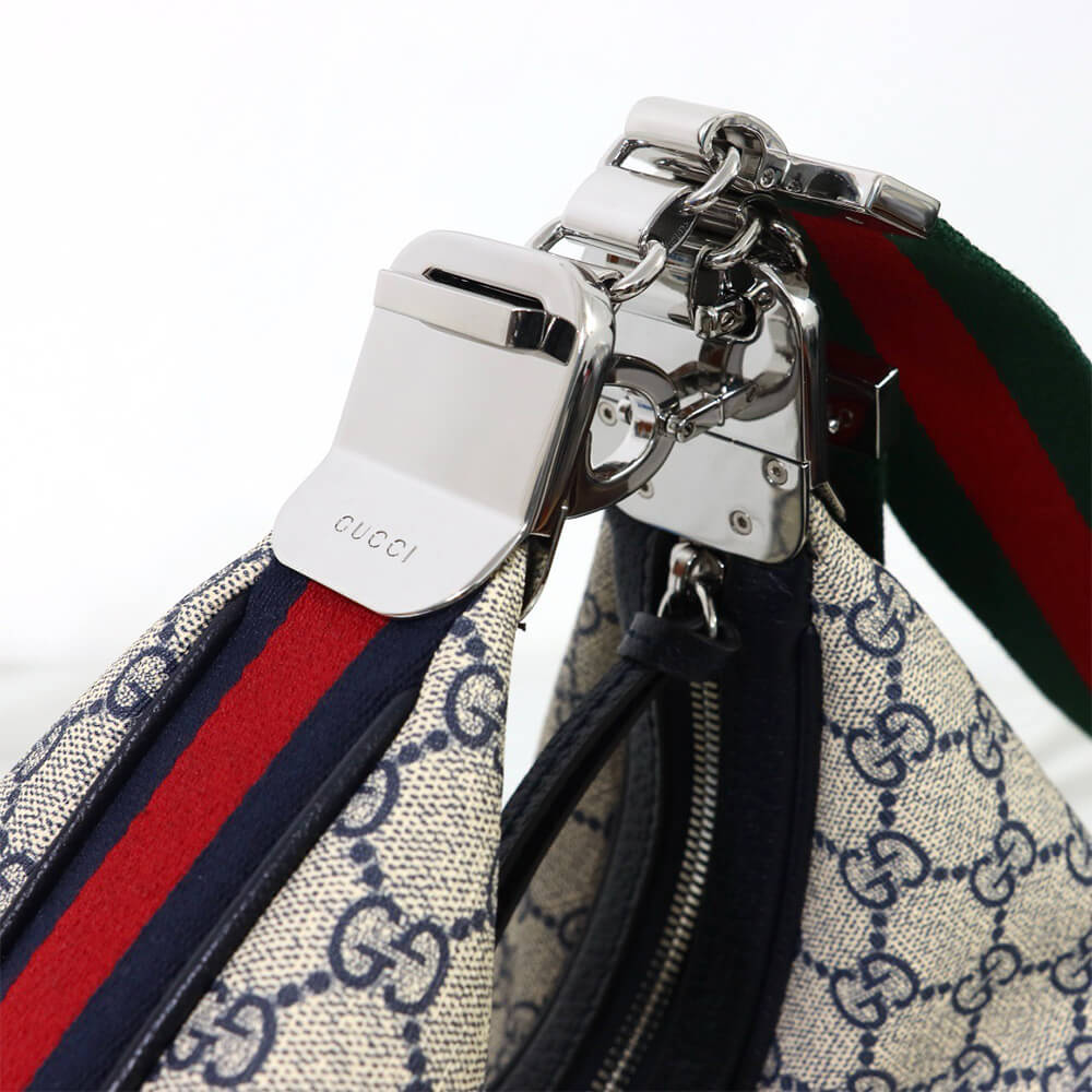 G*u*i attache large shoulder bag