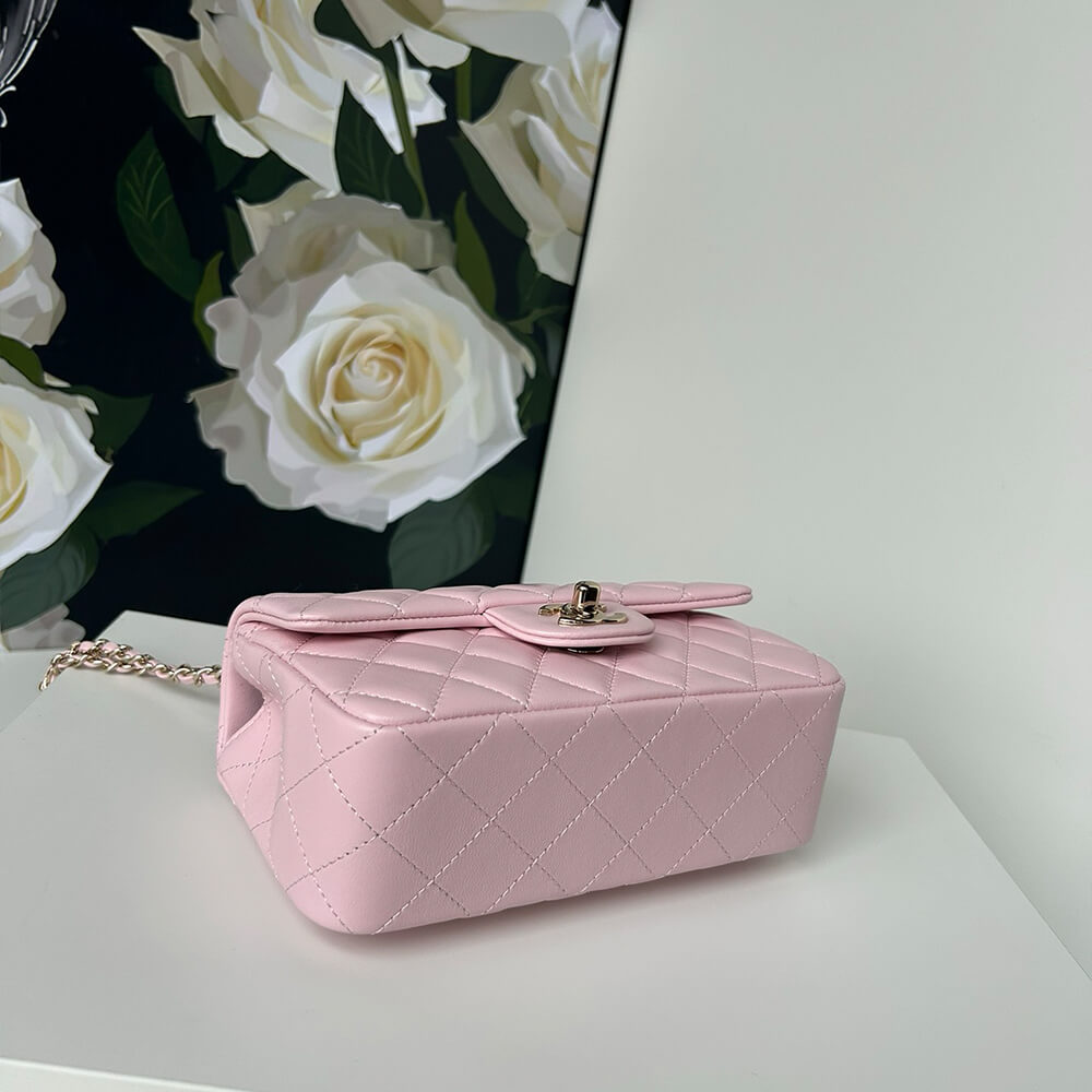 CHANEL Mini Classic Handbag With Top Handle