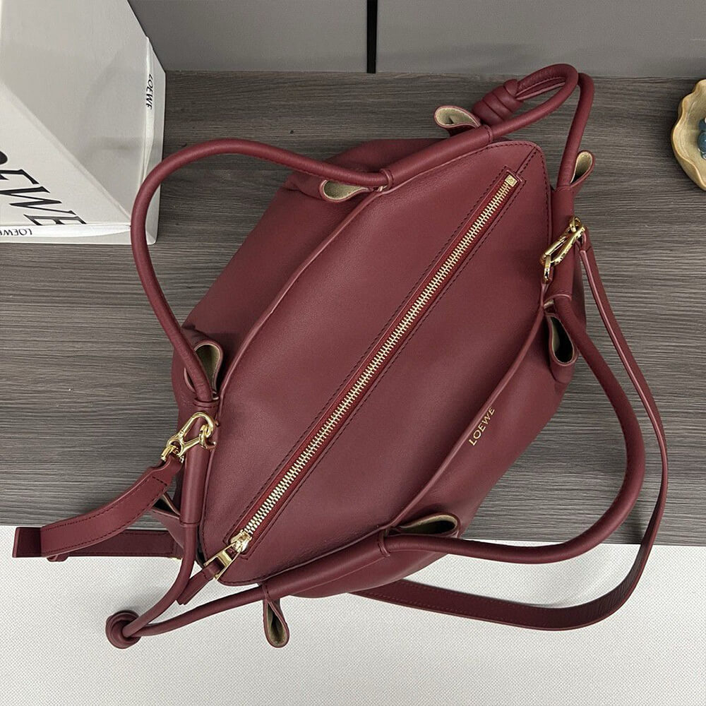 Loewe Small Paseo bag in shiny nappa calfskin(high-end grade)