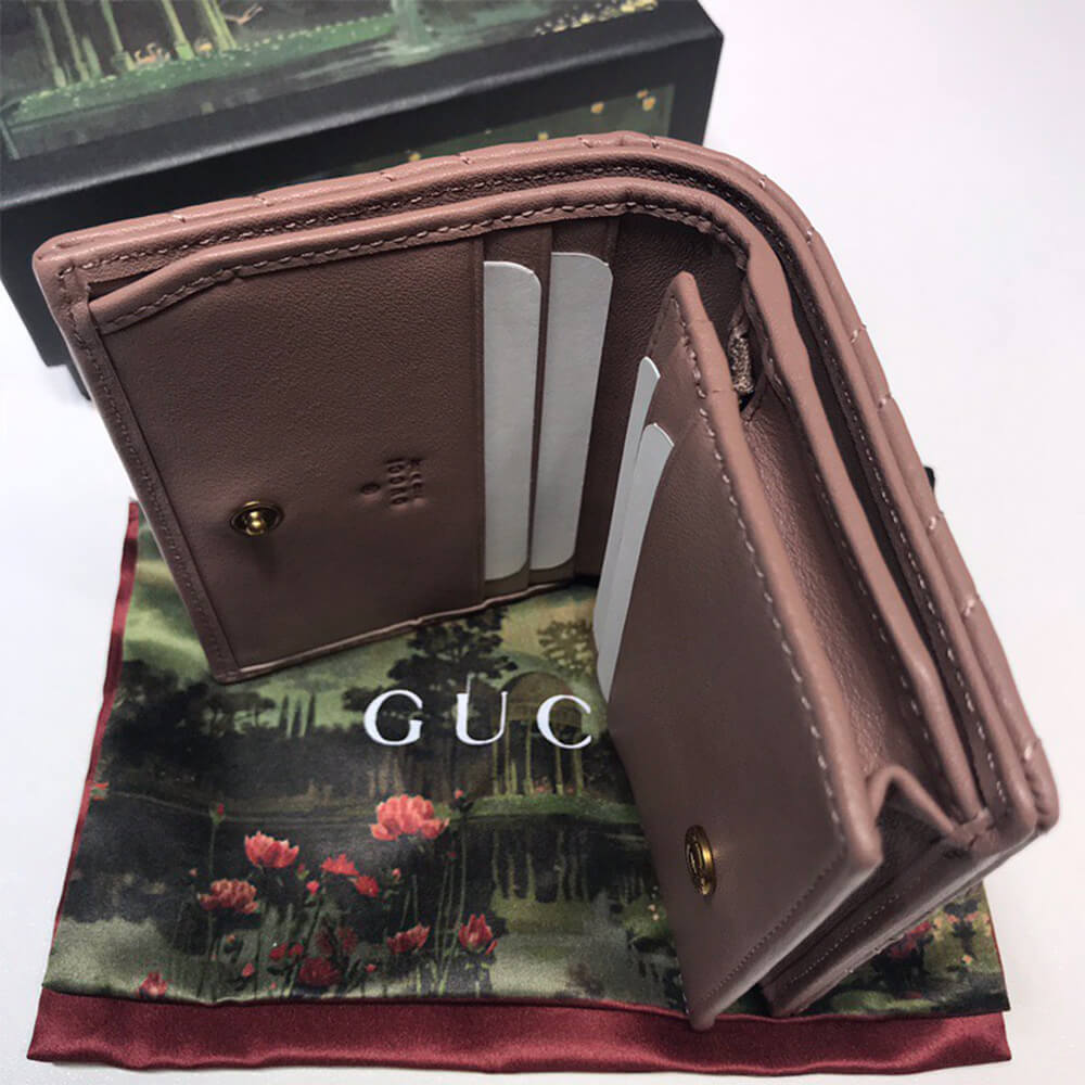 GG Marmont card case wallet