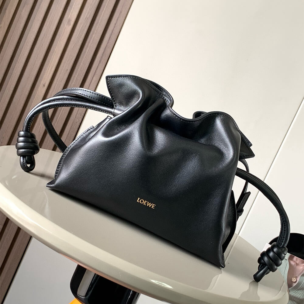 Loewe Mini Flamenco clutch in nappa calfskin(HIGH-END GRADE)
