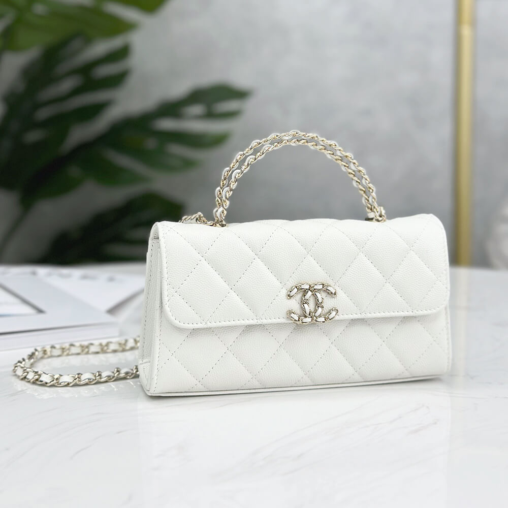 Chanel Flap Phone Holder with Chain(HIGH-END GRADE)