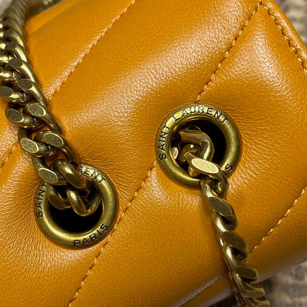YSL LOULOU medium in MATELASSE lambskin(HIGH-END GRADE)